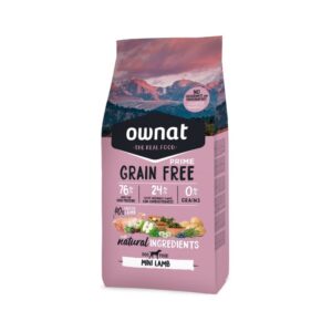 OWNAT ADULT MINI CORDERO GRAIN FREE 3KG